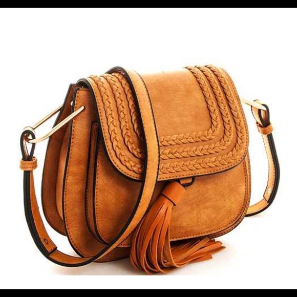 Crossbody Vegan Leather Purse - Picture 2 of 6